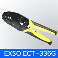 Exso ECT-336G 라쳇크림핑툴 BNC 육각압착기 RG58/59/62/174/140