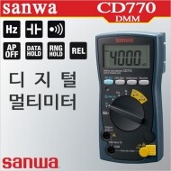 Sanwa CD770 디지털 멀티테스터기 캐파시티 주파수 다이오드/일본산와