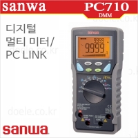 Sanwa PC710 디지털 멀티테스터기 캐파시티 주파수 온도측정/일본산와